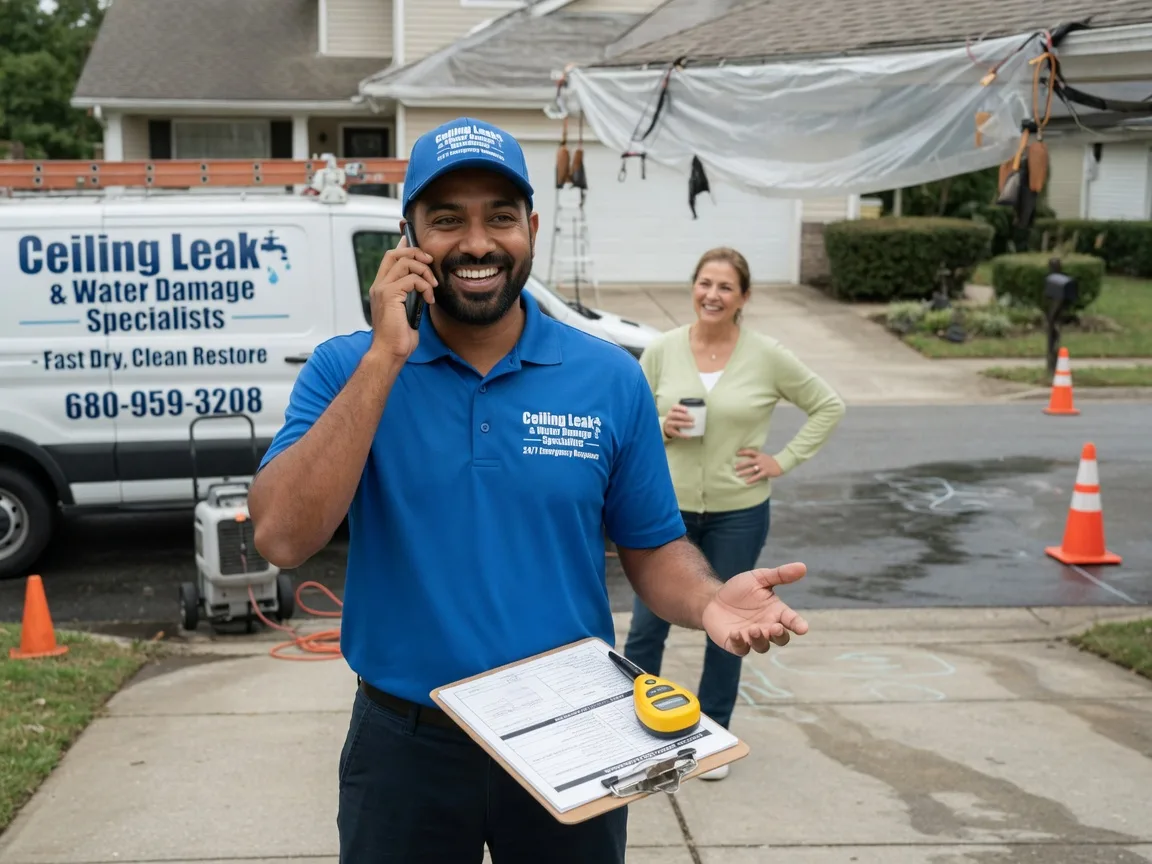 Ceiling Leak Cleanup Dunellen, NJ FAQs